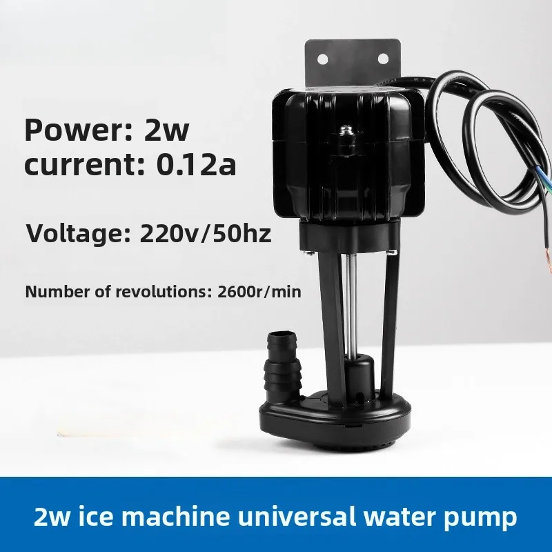 

220v 2W 2600r/min Universal Water Pump Motor YSP2PJDVF2 for Ice Makers, Compatible with Keko/Langtuo/Naixue/Xingji/Baiyu Brands
