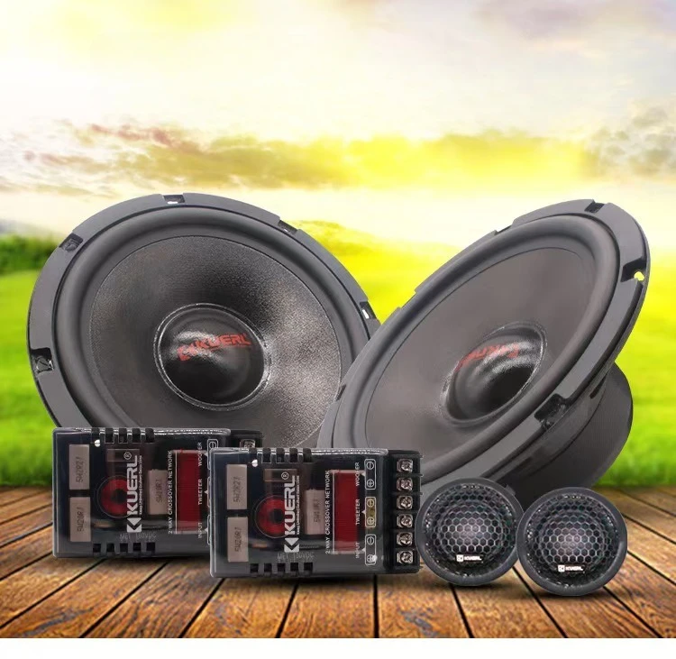 kuerl factory Manufacture Wholesale 2-way 6.5 Inch Subwoofer Speaker High Quality  Car Component Speaker System