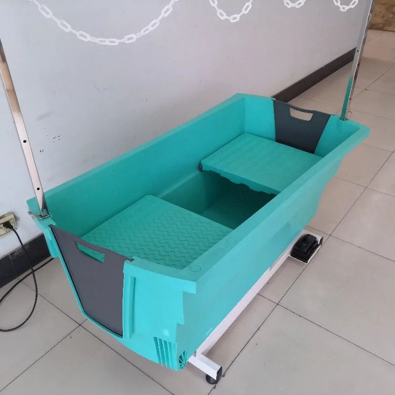 2026 OSCAT ESP-3 Veterinary Equipment Pet Shop Grooming Fiberglass Pet Spa Bathtub Washing Bathing Tub Electric Lifting Pet Bath