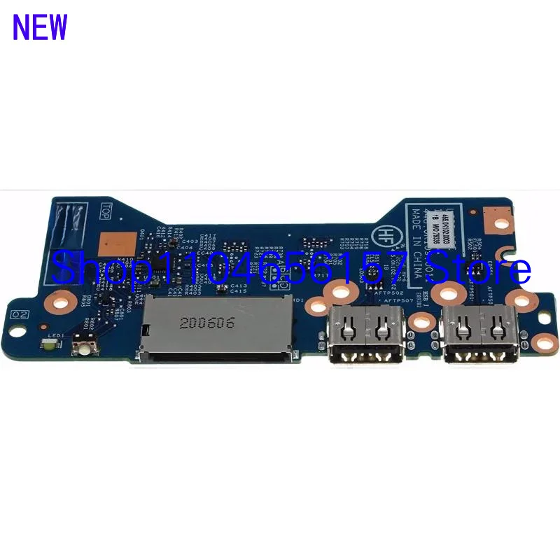 J nuevo lector de tarjetas USB Placa de botón de encendido para Lenovo ideapad Flex 5 14IIL05 14ITL05 14ARE05 15IIL05 81X1 LC55-15C 448.0K109.0011