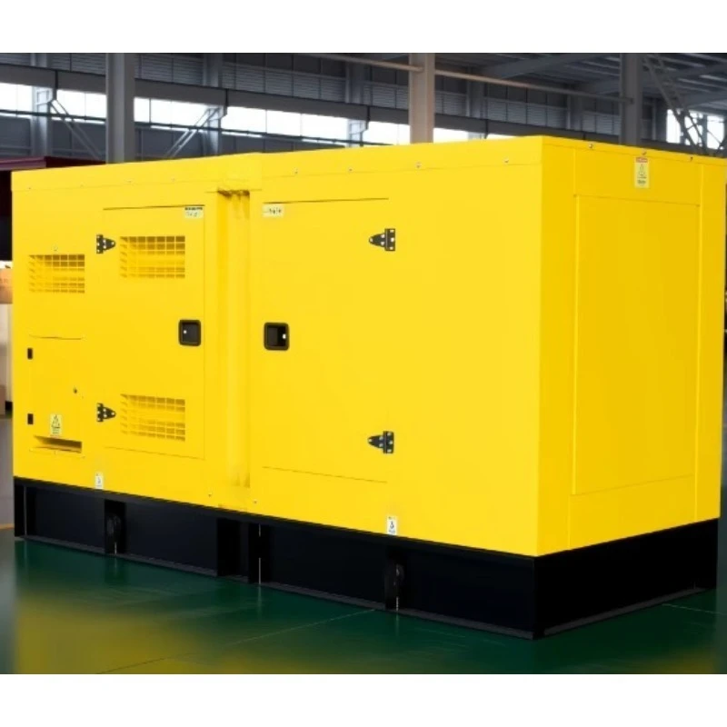 High Productivity Generator Set 40KW 55KVA Silent Canopy Portable AC Three Phase Remote Start Engine