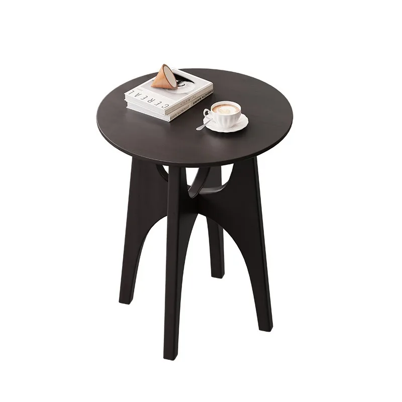 

Solid wood small coffee table designer living room small tea table rack