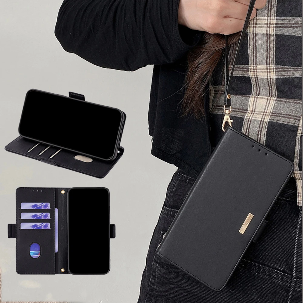 Popular Wallet Leather Case for Infinix Note 60 Pro Note Edge infinix Note 50 40 Pro Plus 50X 50S Protective Cover RFID Blocking view 6