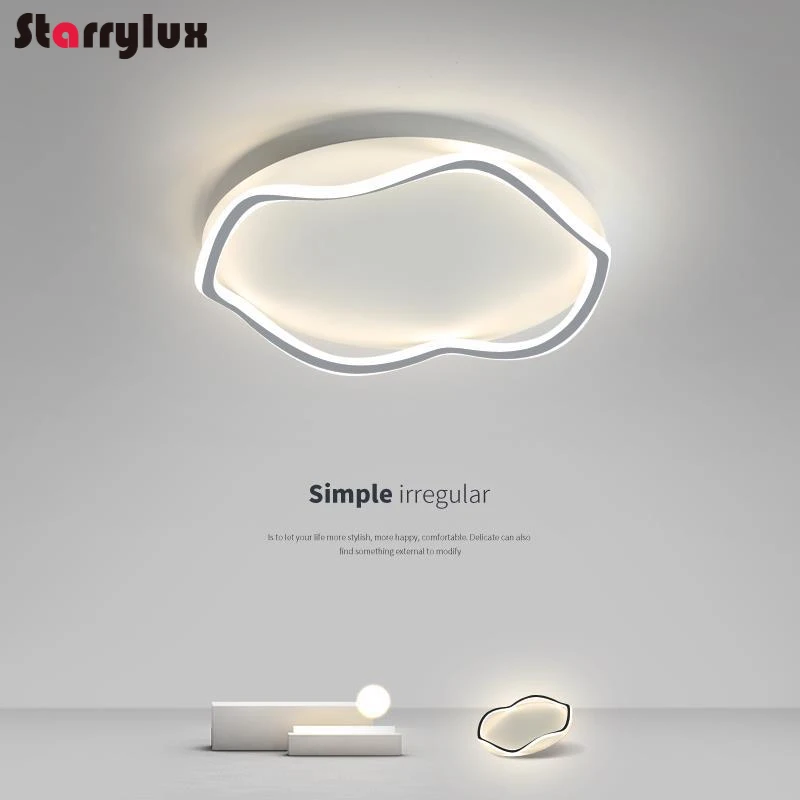 

Nordic Modern Ceiling Light Dimmable Minimalist Bedroom Lamp Study Kids Room LED Lights