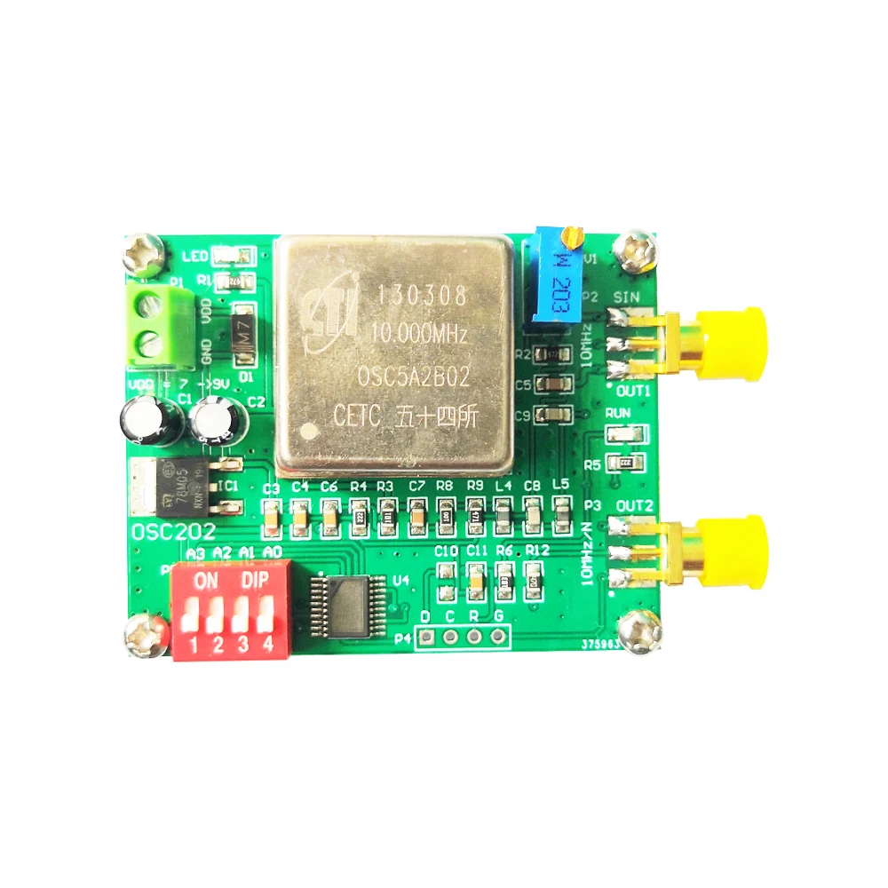 2.5M 1M 100K 10K 1K 10Hz 2Hz 10MHz OCXO ความถี่อ้างอิงคงที่อุณหภูมิคริสตัลสัญญาณ Thermostatic คริสตัล Oscillator