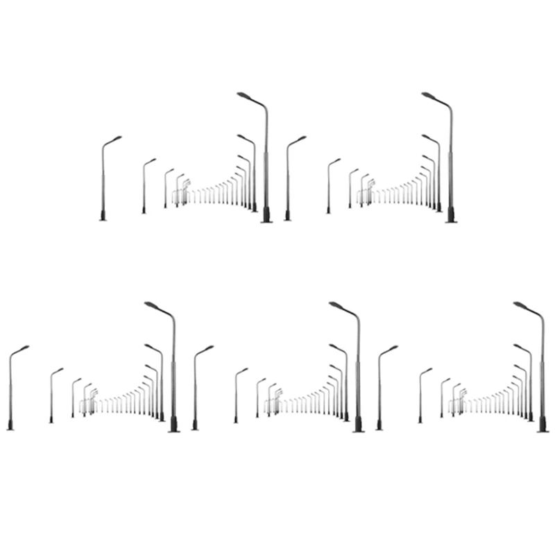 

100 шт. модель железной дороги 10 см фонарь уличные фонари масштаб HO 1:87 светодиодные резисторы 3 В LQS08 с одной головкой-ярко-белый