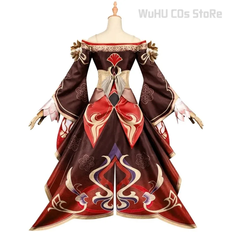 لعبة هونكاي ستار رايل فوجو أزياء تنكرية فستان شعر مستعار تينغيون سكاي فيرينج لجنة شيانتشو لوفو حفلة الهالوين للنساء ؛ 6 ،