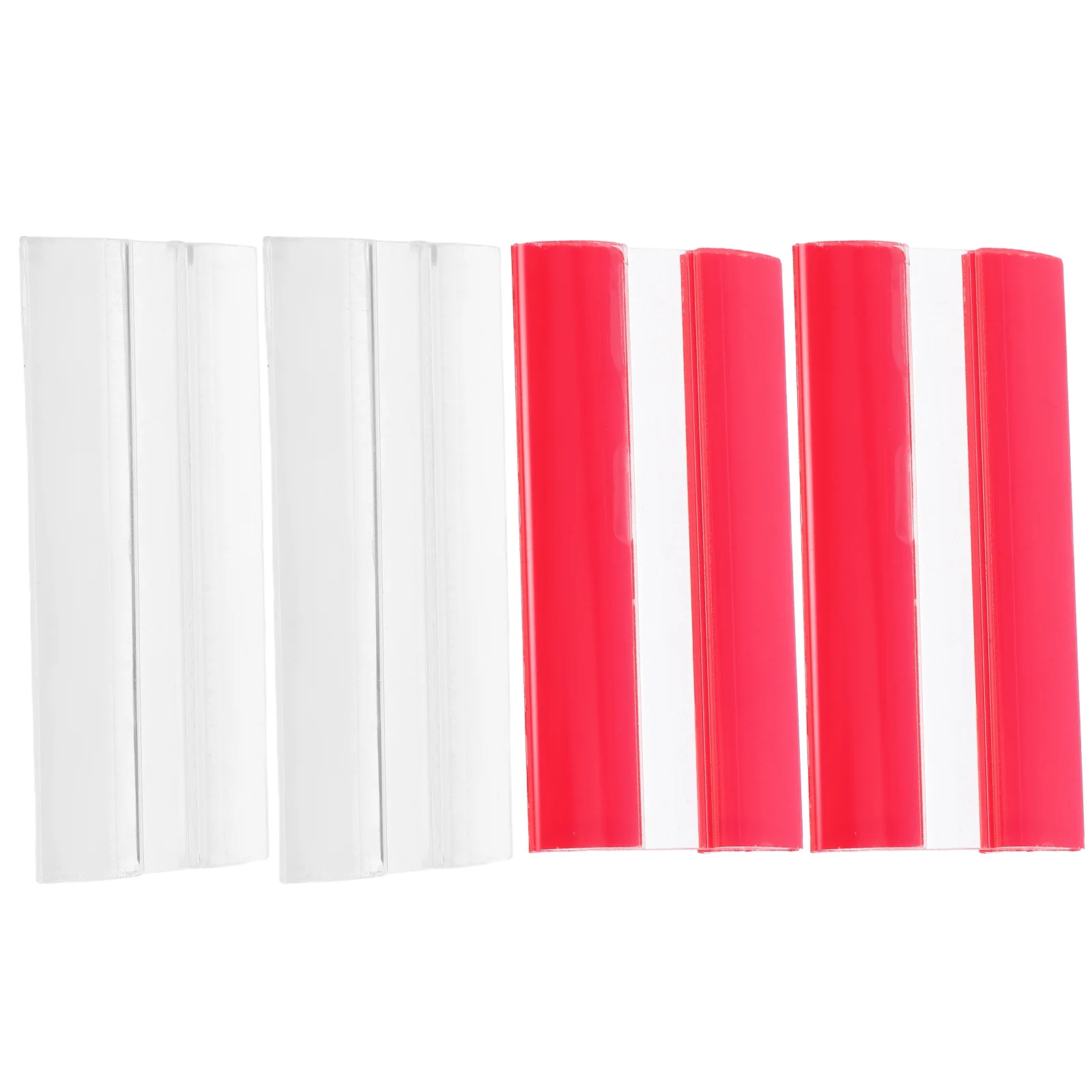 

4Pcs Transparent Acrylic Self-Adhesive Hinges Soft Shaft Design for Cabinets Doors Windows Adjustable Angle 65x35mm Clear