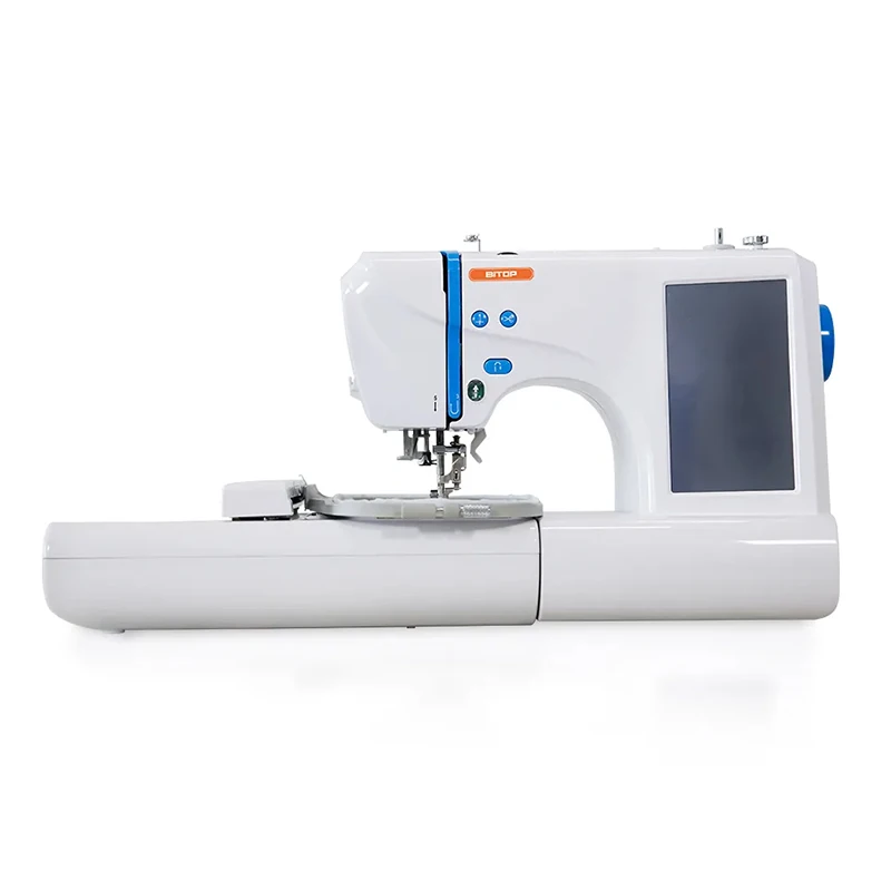 

Bitop Single Computerized Embroidery & Sewing Machine Mini Home Use Hand Sewing Machine