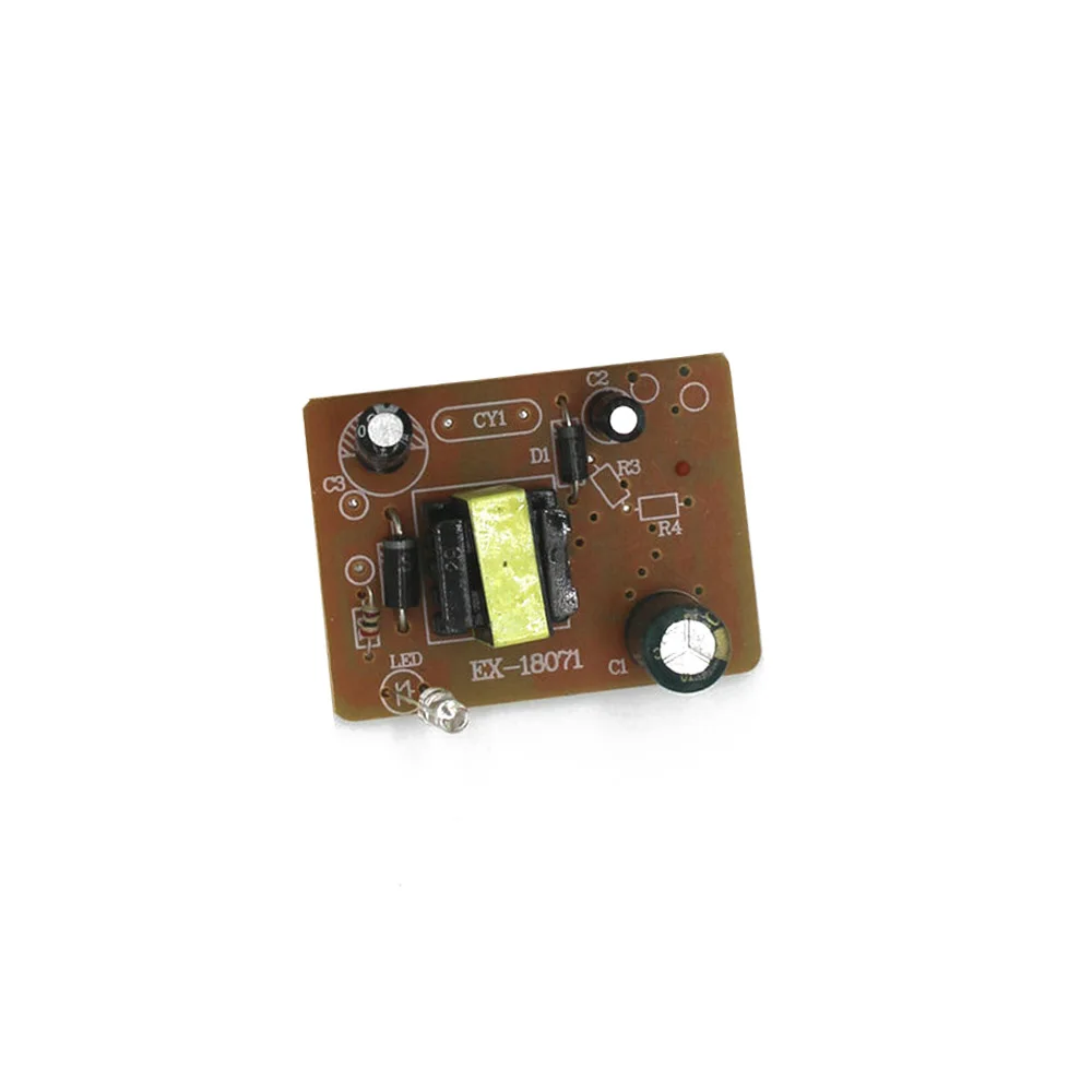 AC-DC 12V 0.5A 50/60Hz Switching Power Supply Module Bare Circuit 110-240V to 12V 0.5V Board for Replace/Repair