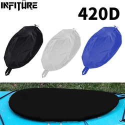 Cubierta de cabina Universal 420D Fit paddle Kayak, accesorios para barcos, Protector de bloqueo ajustable transpirable, canoa oceánica, S-XL