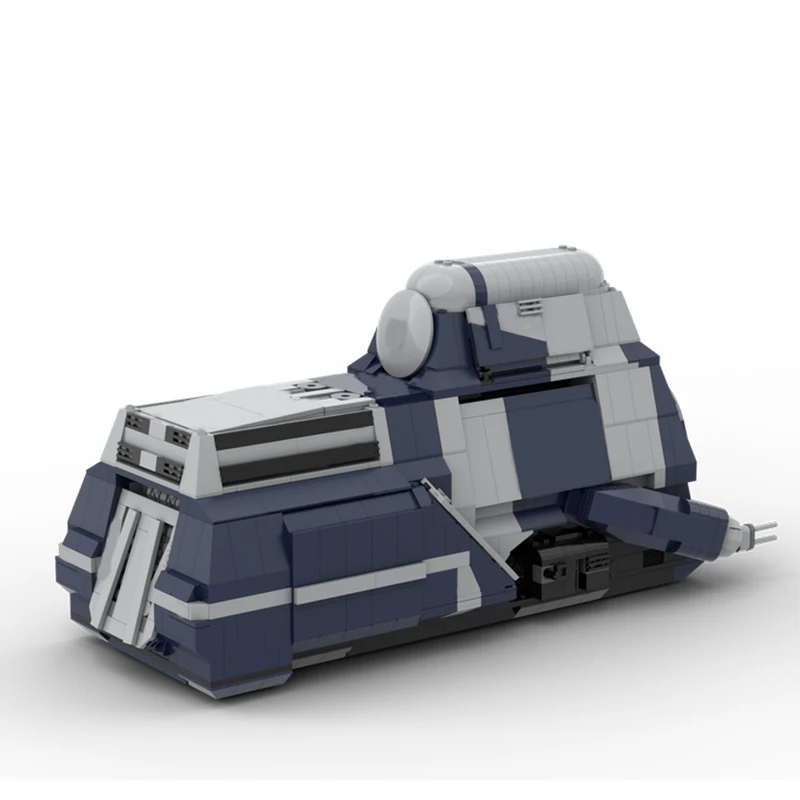 2010 PCS Star Battle 7662 DIY Sci-Fi Armored Troop Carrier MOC Customize Modular Building Block Kids DIY Boys Assembly Toy Gift