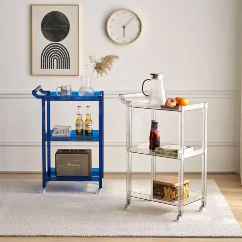 

Tea Equipment Salon Trolley Barber Beauty Makeup Salon Trolley Hairdresser Work Carrello Portaoggetti Salon Furniture RR50ST