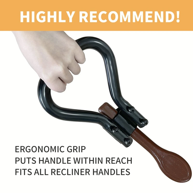 

Hot Recliner Handle Extender, Recliner Lever Extender For Lazy Boy, Heavy Duty Steel Oversized Recliner Chair Hand Extender