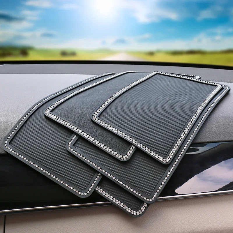 

Car Anti-skid Mat Central Control Dashboard Sun Protection Mat High Temperature Resistant Storage Mat Car Interior Decoration