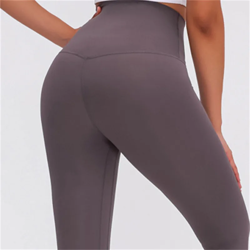 Nepoagym 7/8 EXPLORING Higher Waisted Women Yoga Pants 25 Inch Inseam Yoga Leggings Sport Women Fitness Buttery Soft