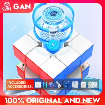 [CubeQuest]GAN 12Ui Maglev 3x3 Magnetic Smart Magic อัจฉริยะ Cube Stickerless Professional Fidget ของเล่นสําหรับเด็ก