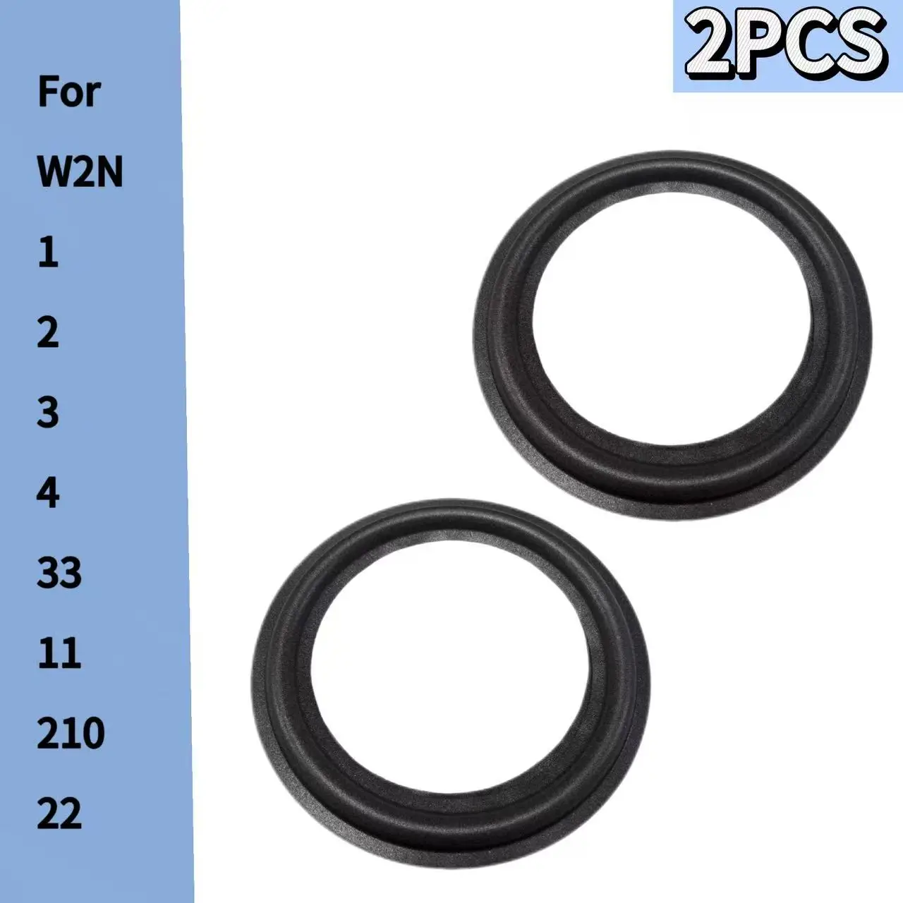For Genesis  W2N 1 2 3 4 33 11 210 22 Speaker Foam Repair Folding Edge Ring