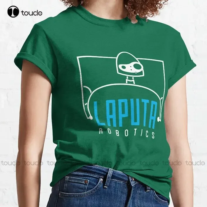 Laputa Astle In The Sky Anime Classic T-Shirt Custom Aldult Teen Unisex Digital Printing Tee Shirts Custom Gift Xs-5Xl Tshirt