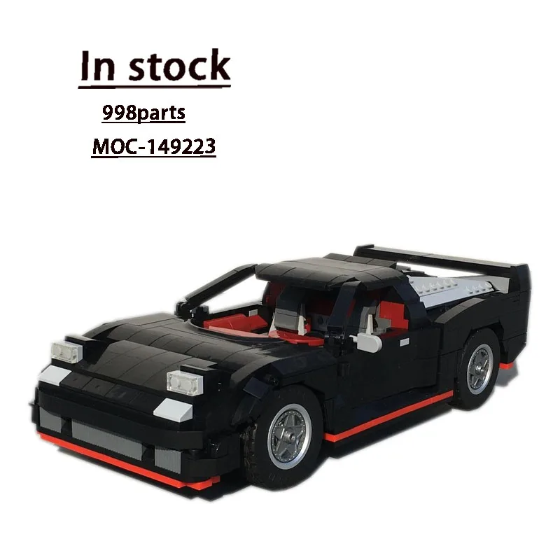 

Classic 90s Sports F40 Supercar Racing Building Blocks Model 998 PartsMOC Creative Boys Kids Birthday Building Blocks Toy Gifts