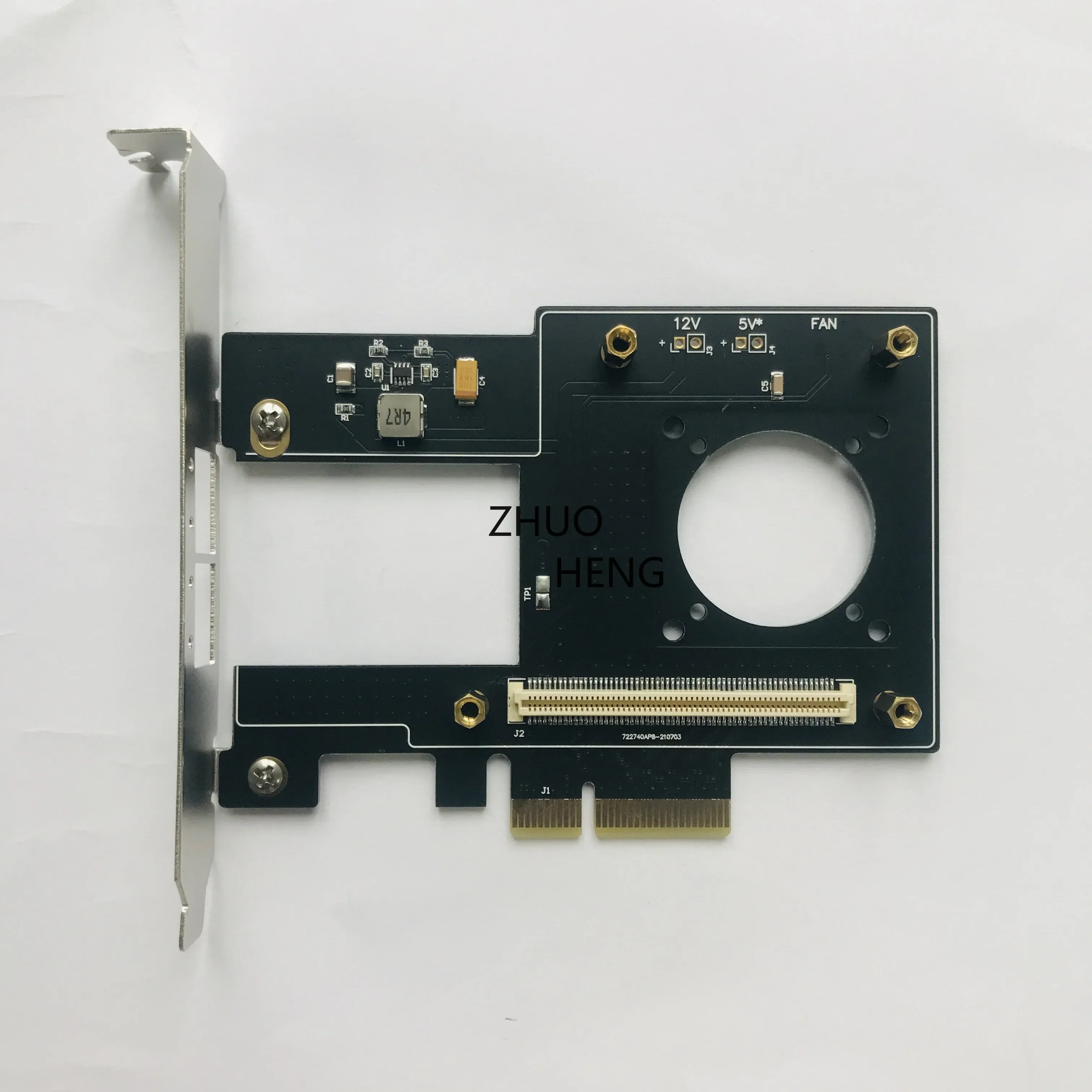 Placa Adaptadora de Interface de Rede OCP para PCIE Quanta 10G, Placa Adaptadora X520, Placa X4 Sunken Gold