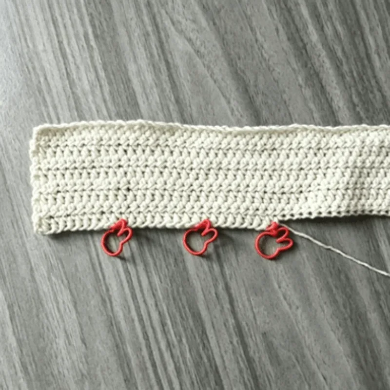 40/80 Stück Hasenförmige Strickmarkierer Präziser Reihenzähler Rutschfeste Clips für Häkelgarn Strickwerkzeuge – Detail 3