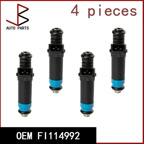 4PCS 850cc 110324 FI114992 Fuel Injector Nozzle For Siemens Deka EV1 VW Volkswag Audi Ford V8 LT1 LS1 LS6 109991 FI114991 80LB