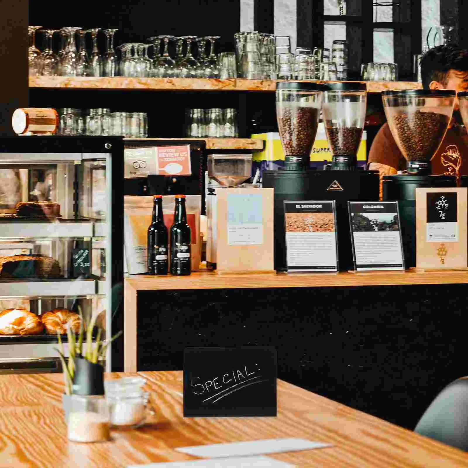 10 Pcs Cake Price Tag Standing Memo Board Message Tabletop Chalkboard Signs Digital Signage Pens Blackboard Erasable Mini