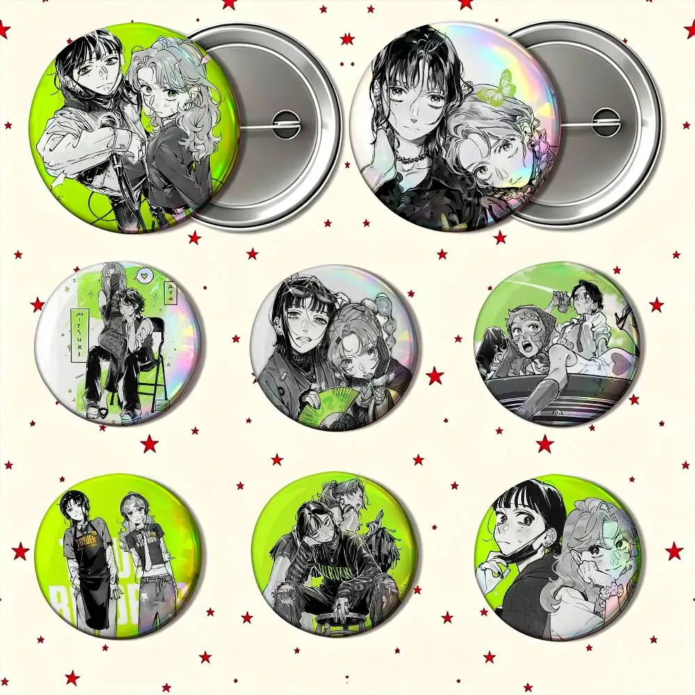 The G-guy Aya K-koga mitsuki Custom Enamel Pin Badges 25mm 32mm 44mm 58mm Backpack Hat Decor Toys Gifts