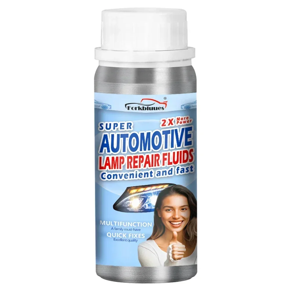 800ml Headlights Liquid Polymer Headlight Chemical Polish Repair Fluid Refurbishment Scratch Repair Polishing Headlights Kit