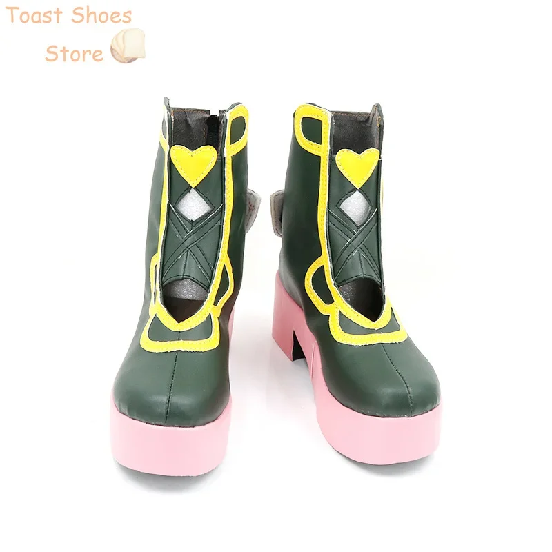 Chaussures de Cosplay Ootori Emu en Cuir PU, Bottes de Carnaval d'Halloween, Accessoires de Costume Mignons