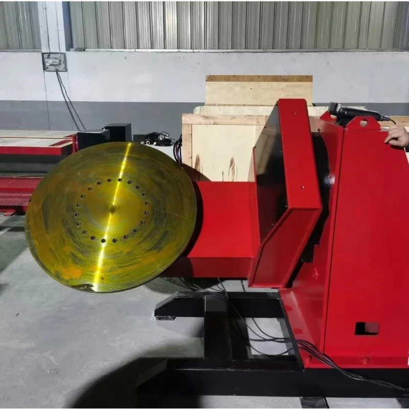HotChina Factory Price Pipe Gear Tilt Load Automatic Turntable Industrial Turntable Welding Positioner
