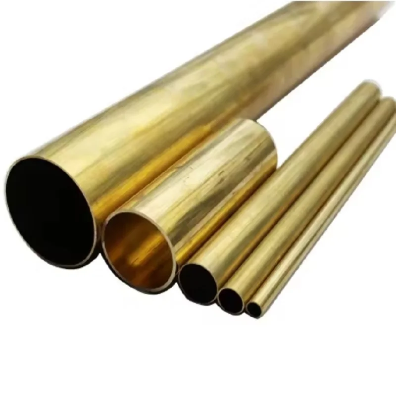1 PC Brass Seamless Tube Pipe Diameter 0.8 1 1.5 2 2.5 3 4 5 6 7 8 9 10mm Length 100mm 250mm 500mm Round Pipe Tubing