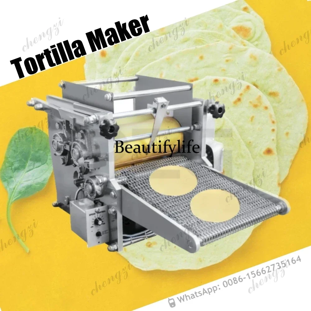 17/22/32cm Automatic Tortilla Making Machine Industrial Automatic Corn Mexican Tortilla Machine Grain Product Making Machines