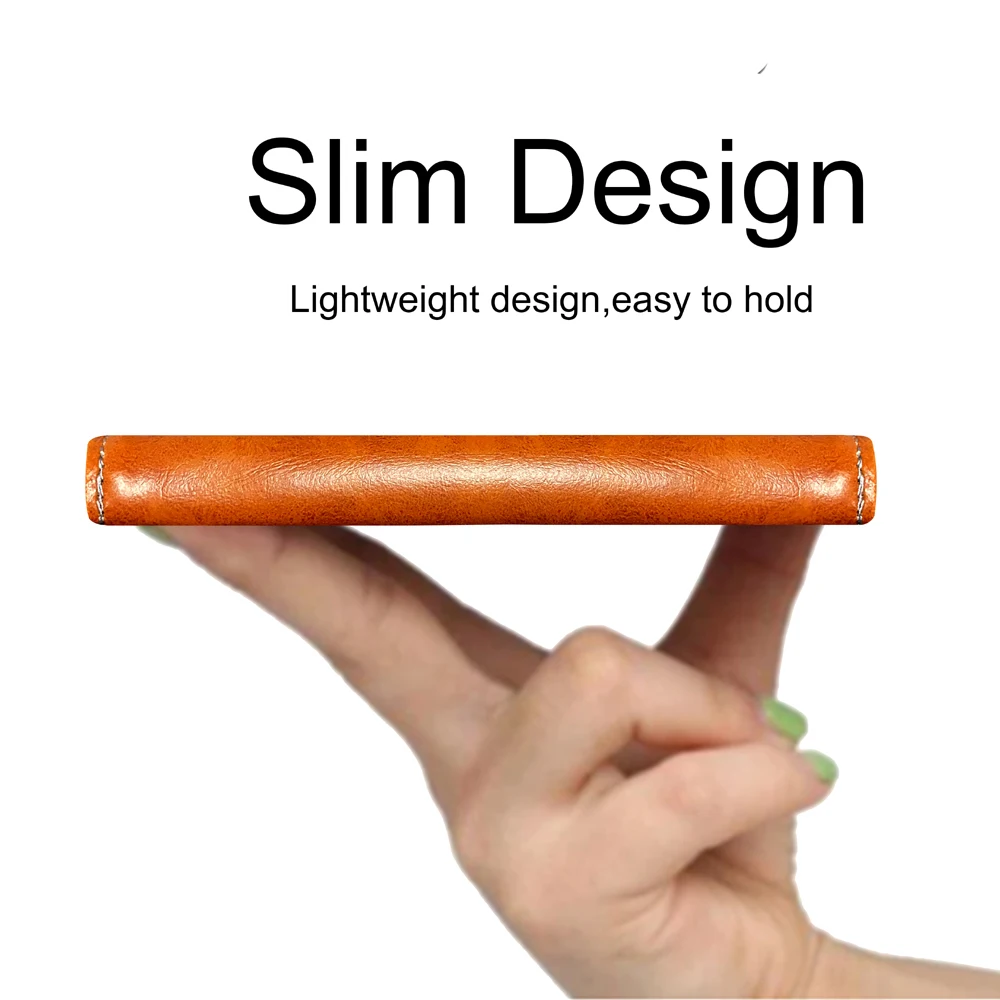 لسوني Prs T1 T2 Funda Pouch Folio أغطية جلد قارئ الكتب الرقمية حافظة واقية مع جيب إغلاق مغناطيسي