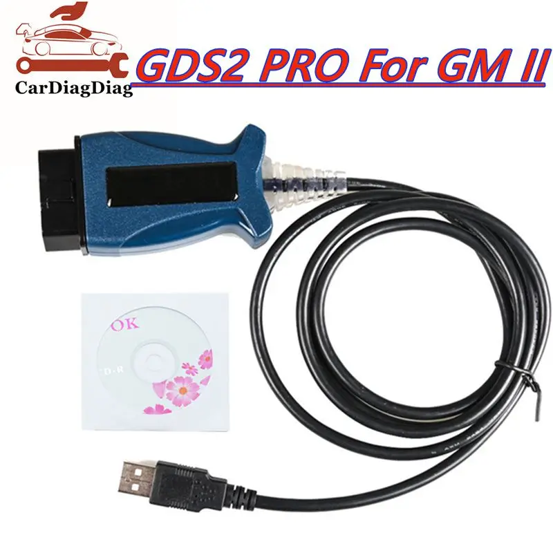 

Best GDS Pro For GM II Cable V2016.1 USB OBDII Diagnostic Tool Supports GDS2 For Global Vehicle Diagnostics Fast Shipping