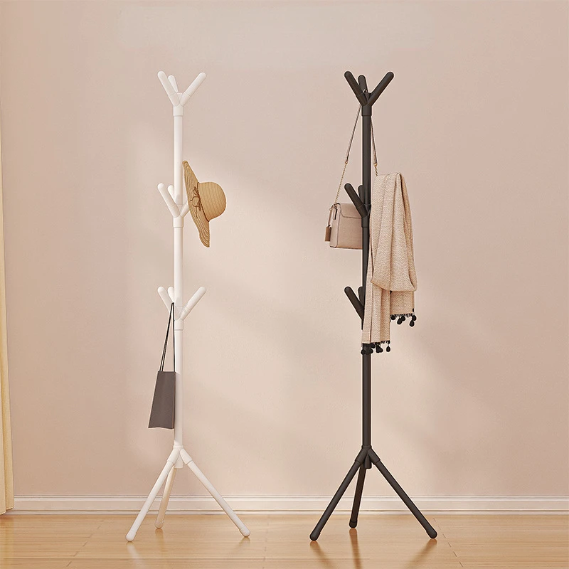 Floor Standing Clothes Rack Simple Combination For Bedroom Clothes Rack Creative Bag And Scarf Rack For Entering The Living Room