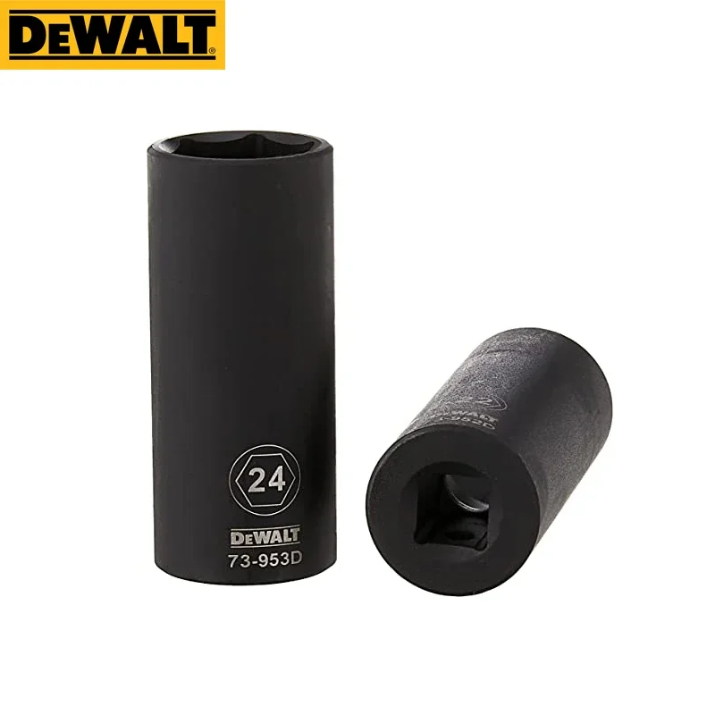 Imagem -04 - Dewalt Dwmt74737 Pcs Polegada Unidade Impacto Profundo Metric Socket Conjunto Chave de Impacto sem Fio Ferramenta Elétrica Acessórios