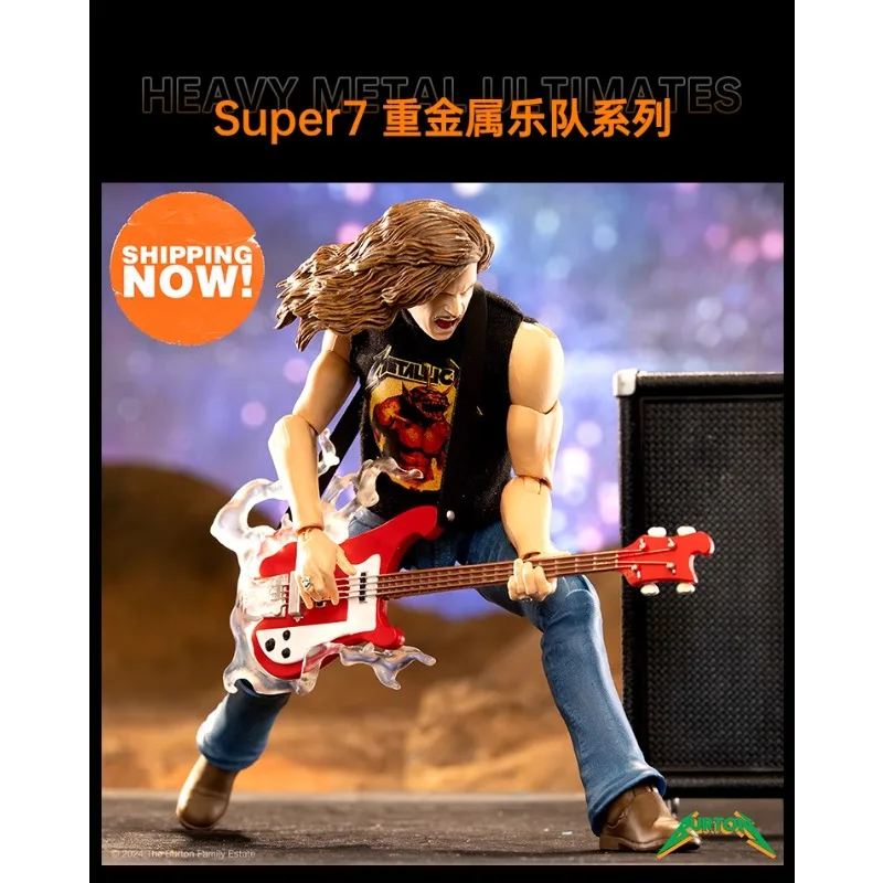 Collezione di figurine di grandi dimensioni della serie Heavy Metal Band Ultimate Edition Cliff Burton 2