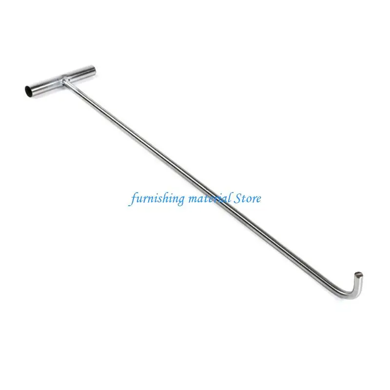 

Y5GD Heavy Duty Lifting Tool Manhole Cover Hook Tool with Comfortable Grip Handle
