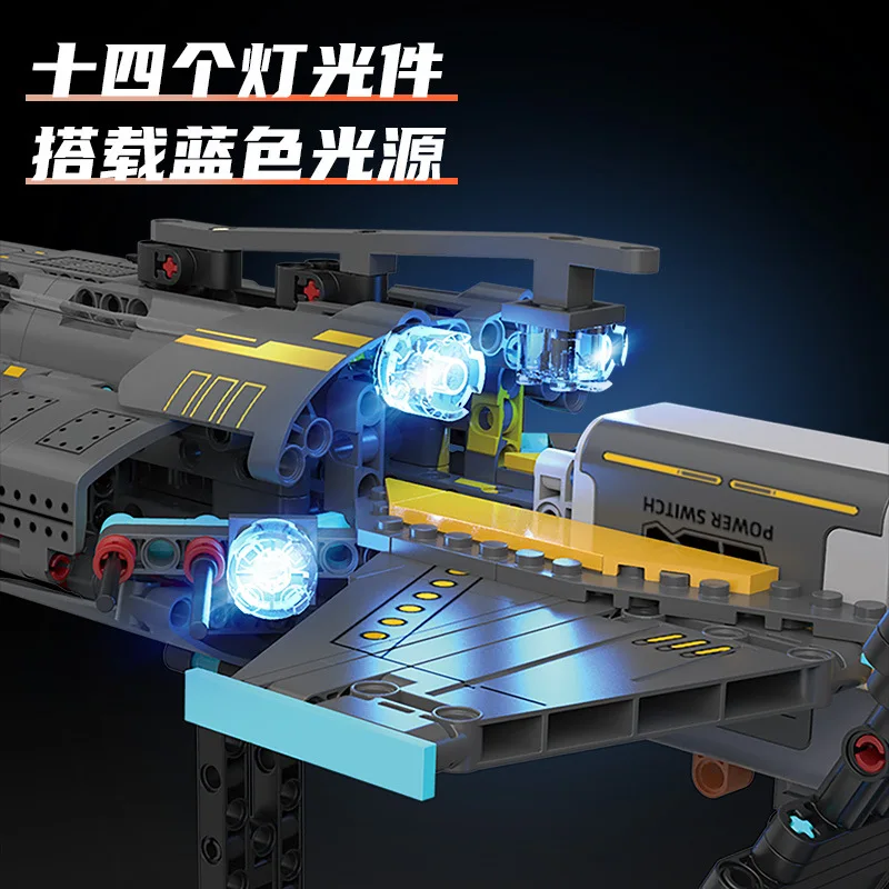 IN MAGAZZINO K96139 Stazione Spaziale Tecnica Dell'aviazione Building Blocks Modello Astronave Mattoni Assemblaggio Giocattoli per I Ragazzi Regali Di Natale