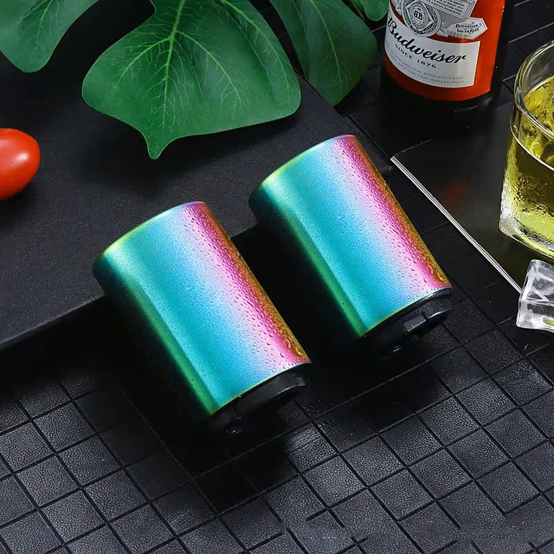 

2 шт., открывалка для бутылок красного вина, вечерние красочные открывалки для бутылок пива, магнитная открывалка для пива из нержавеющей стали, аксессуары для домашней кухни, принадлежности для бара