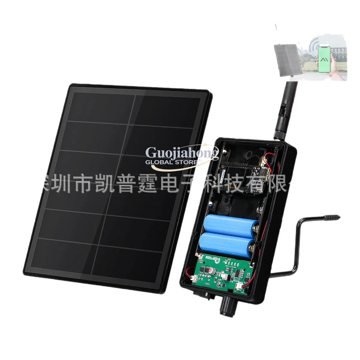 D5L L1 Meshtastic Meshcore Solar LoRa Node with LilyGo T3S3 Communication