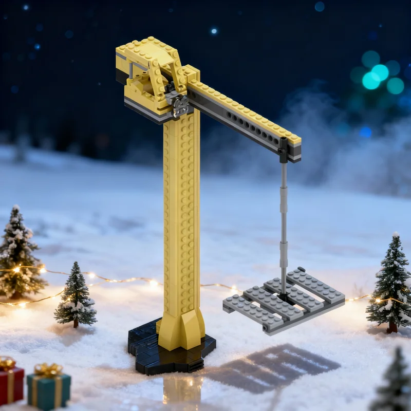 

303pcs MOC Construction Crane City Model Building Toy Blocks Architecture Assemble Creative Christmas Gifts Education DIY Idea