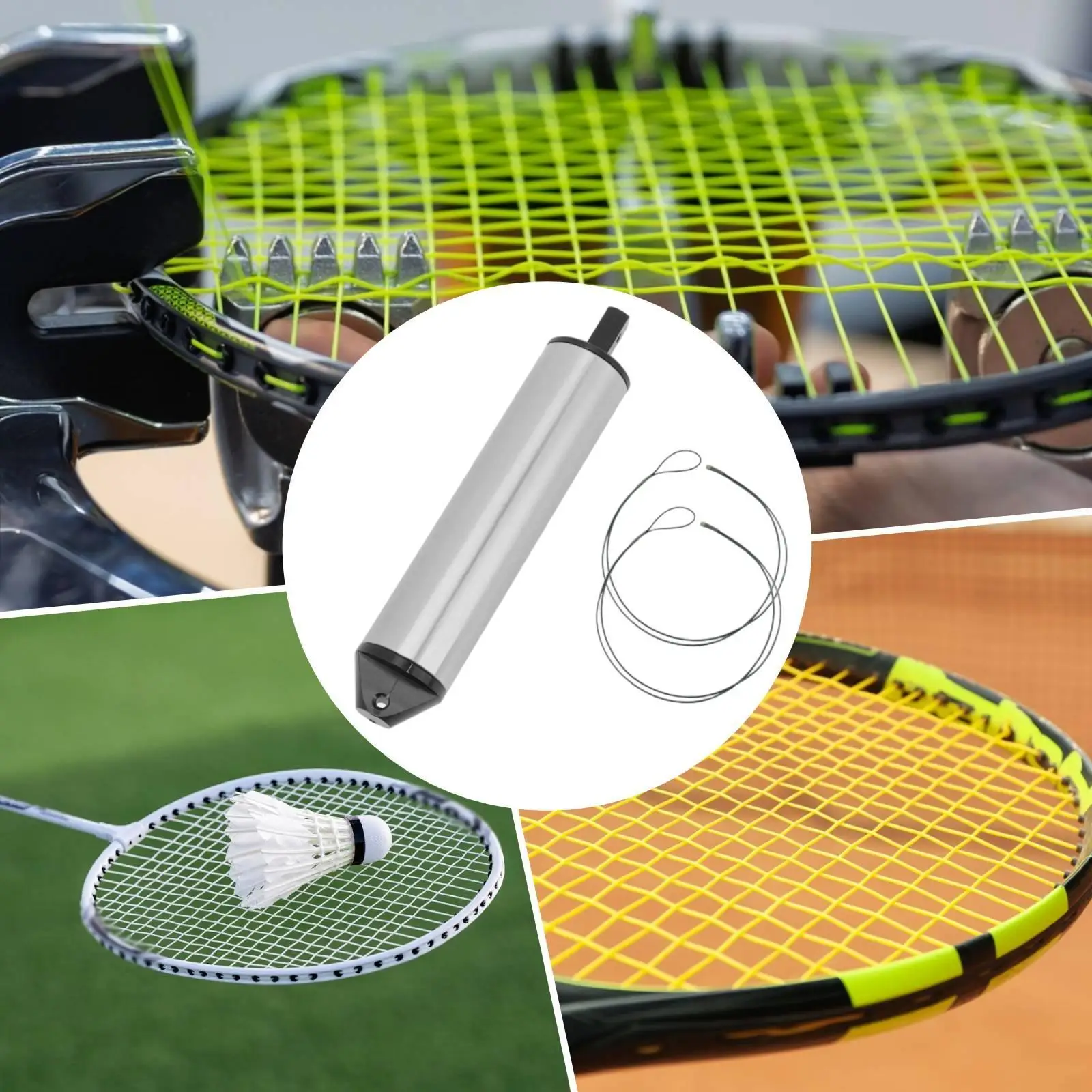 

Aluminum Alloy Racket Tension Tester Complete Set String Measuring Device for Badminton Tennis Stringing Machine