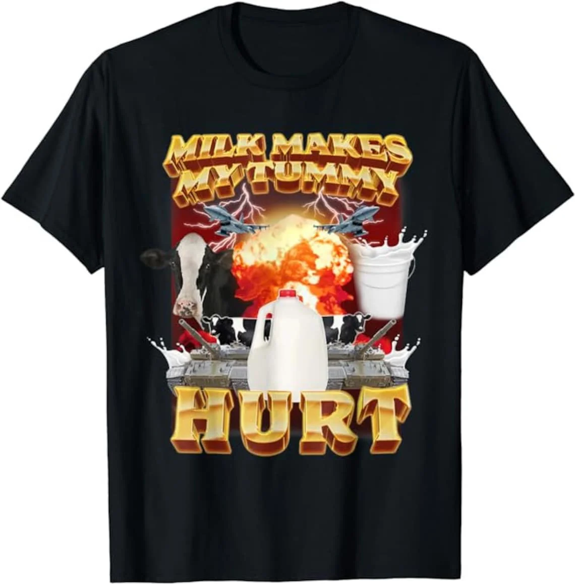 Milk Makes My Tummy…