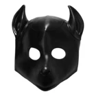adult latex hood mask