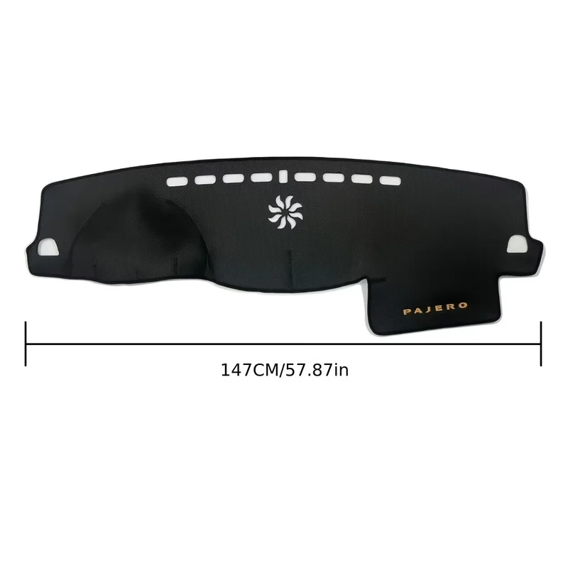 for Mitsubishi Pajero Shogun Montero 2006-2020 V80 V87 V93 V97 DashMat Sunshade Dashmat Dashboard Cover Pad Protective Carpet