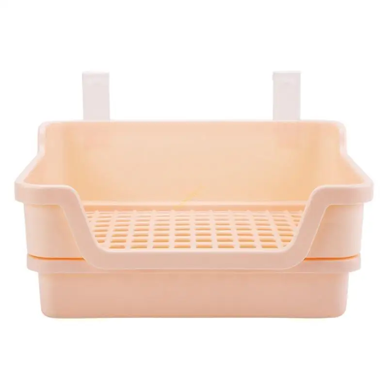 Large Rabbit Litter Box Trainer Rabbit Toilet for Chinchilla Ferret Galesaur Small Animal Potty Bunny Litter P