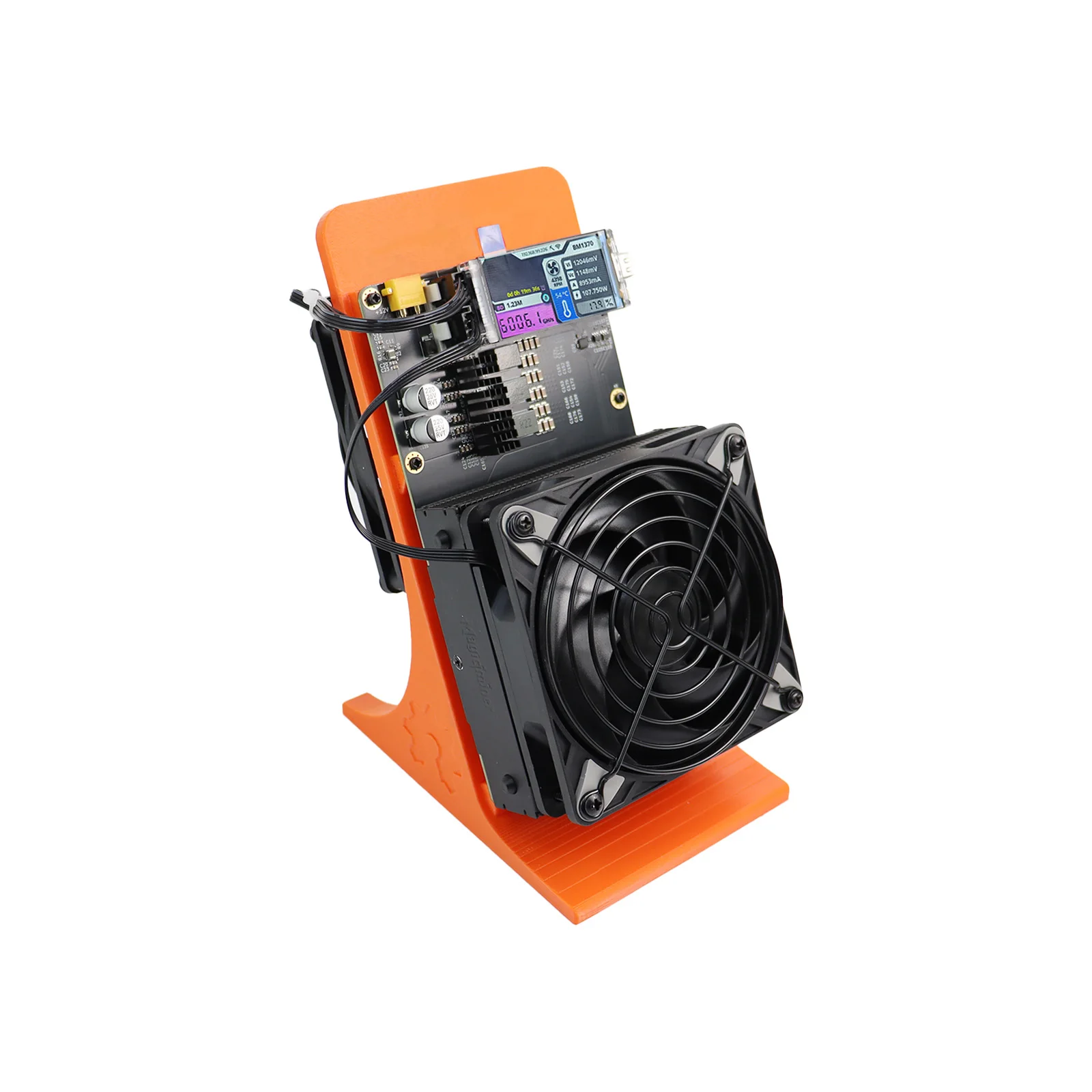 2026 New minerNerdQaxe++rev6.1 6TH/s Bitcoin Miner 100W Low Power SHA-256 BTC Solo Mining Machine WiFi Home Crypto Miner